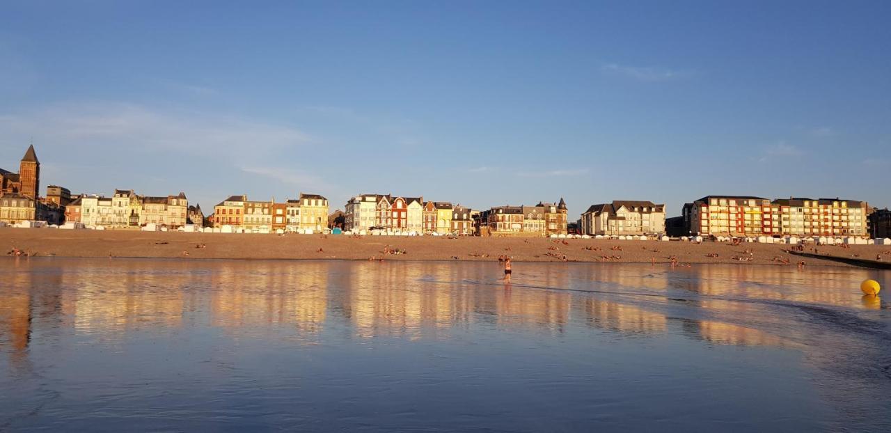 Plage A 50M Appartement Reves De Mer Villa Les Bains De Mers Bagian luar foto