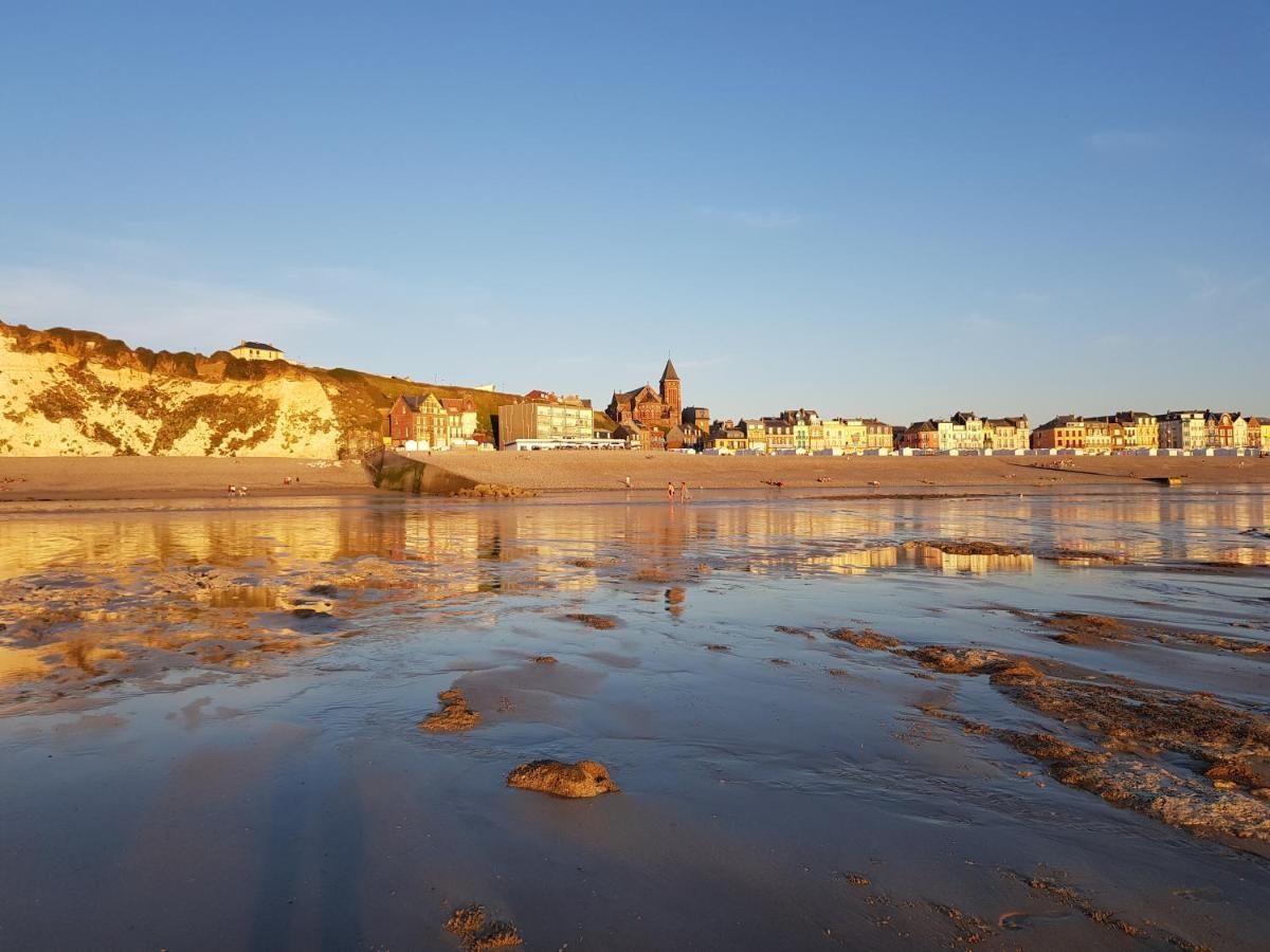 Plage A 50M Appartement Reves De Mer Villa Les Bains De Mers Bagian luar foto